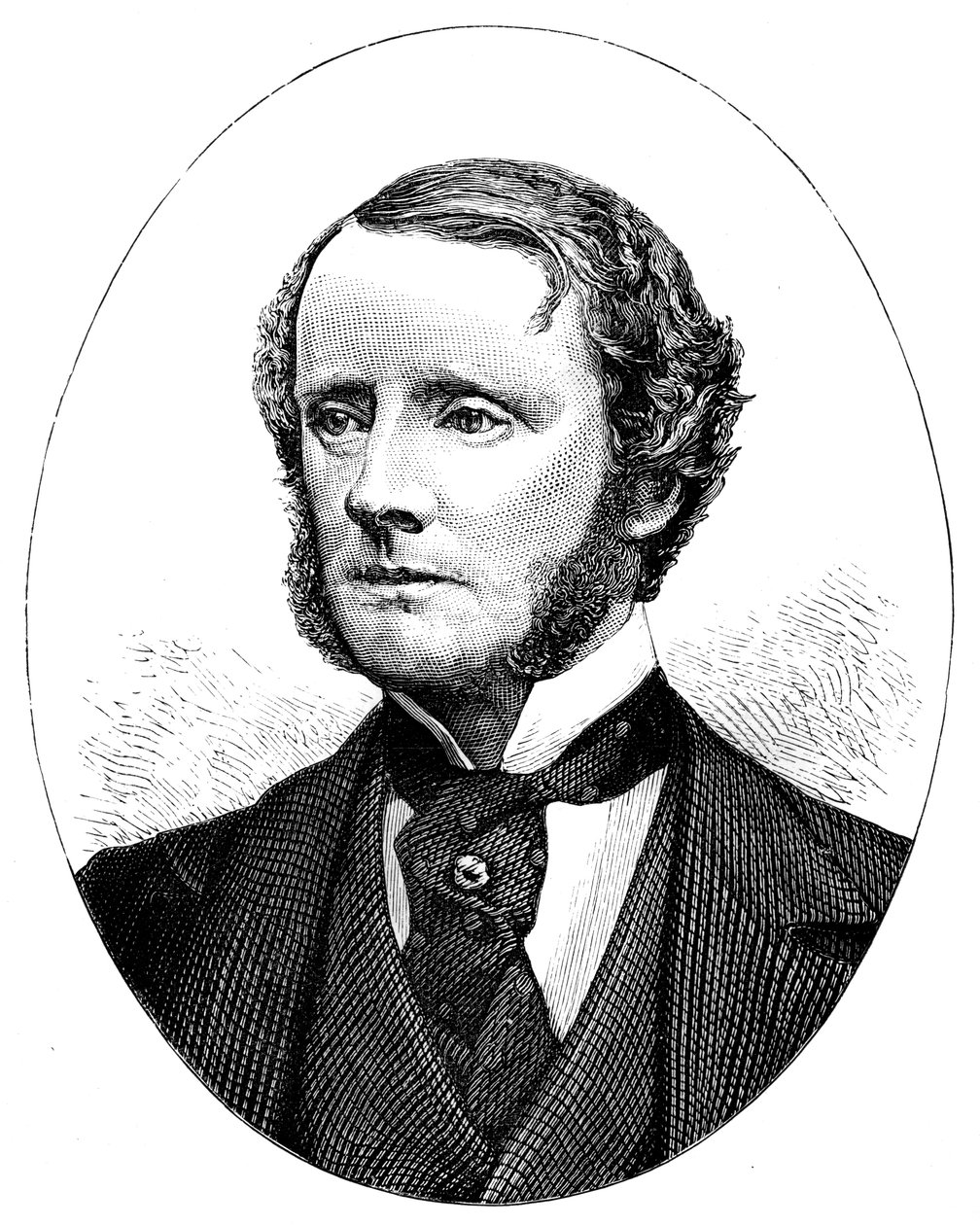 Chichester Samuel Parkinson-Fortescue 1823-1898, Britse politicus door Unbekannt