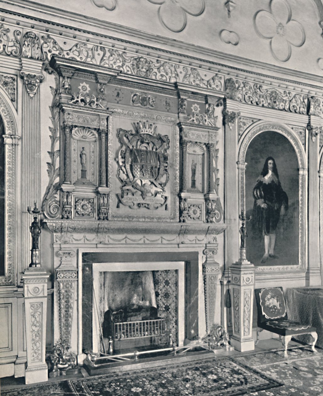 Schouwstuk in Audley End door Unbekannt