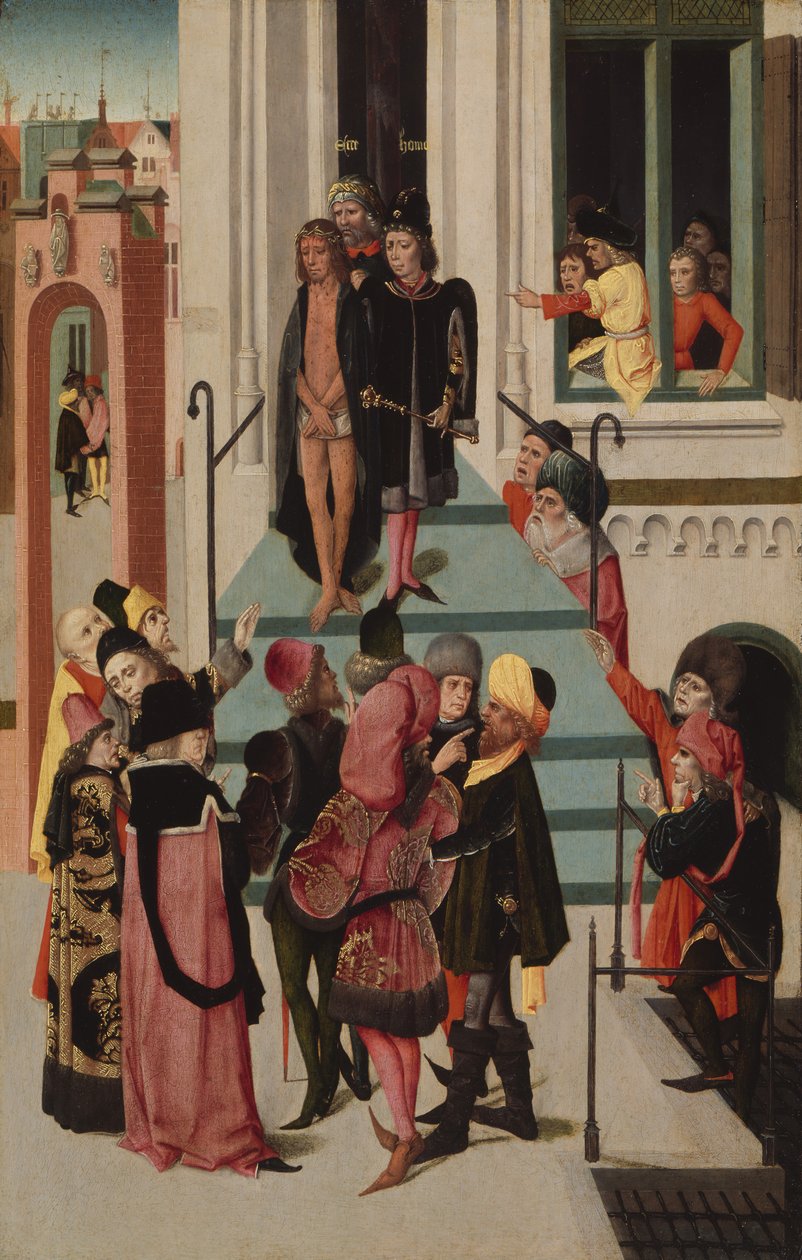 Christus gepresenteerd aan het volk door Unbekannt