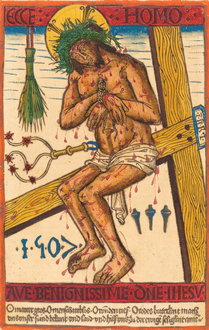 Christus als de man van smarten, 1507 door Unbekannt