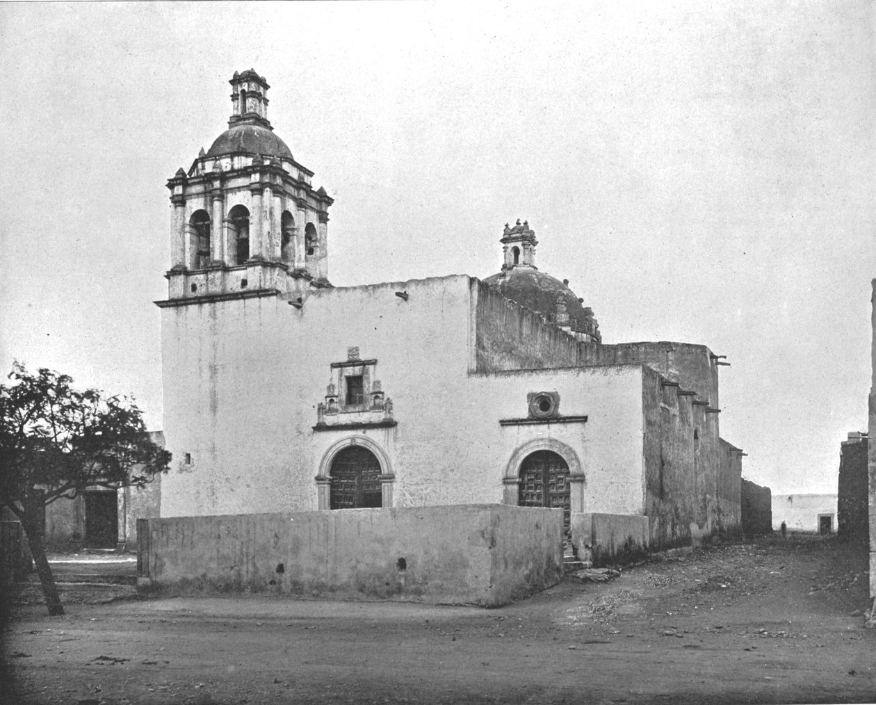 Kerk van Guadalupe, Chihuahua, Mexico door Unbekannt