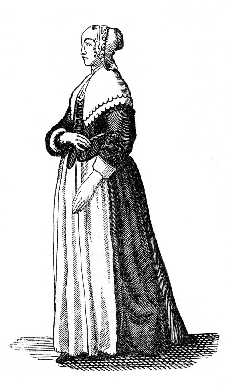 Burgerdochter, 1649 door Unbekannt