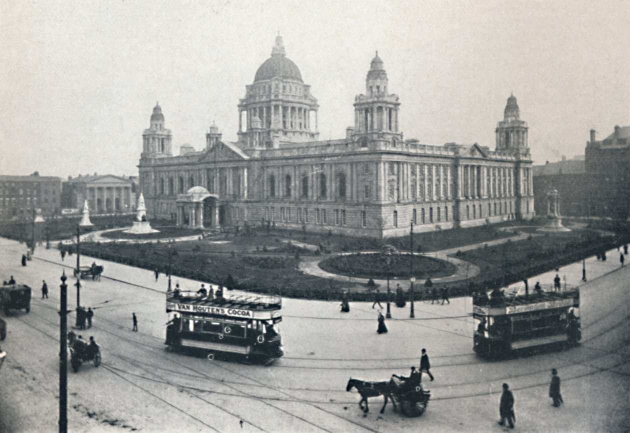 Stadhuis, Belfast door Unbekannt