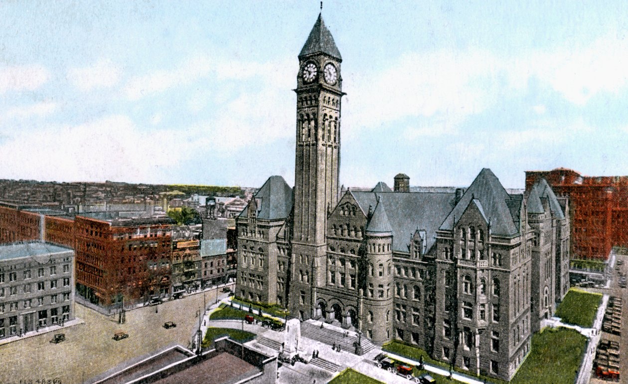Stadhuis, Toronto, Canada, ca. 1900s door Unbekannt