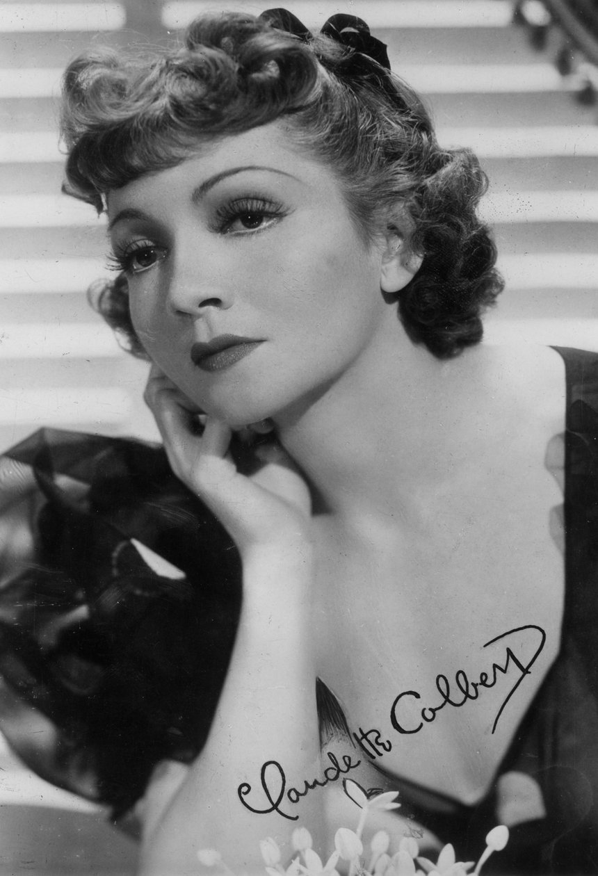 Claudette Colbert, Amerikaanse actrice door Unbekannt