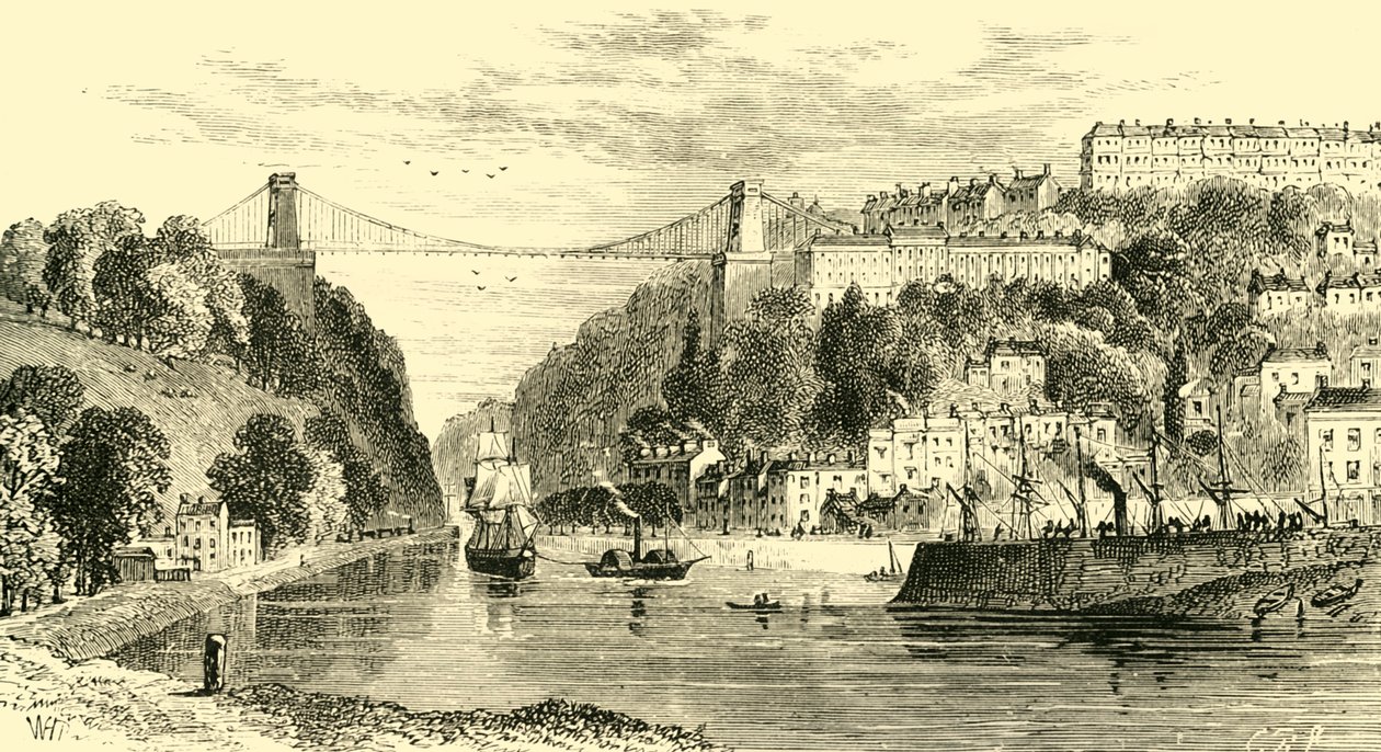 Clifton Suspension Bridge door Unbekannt