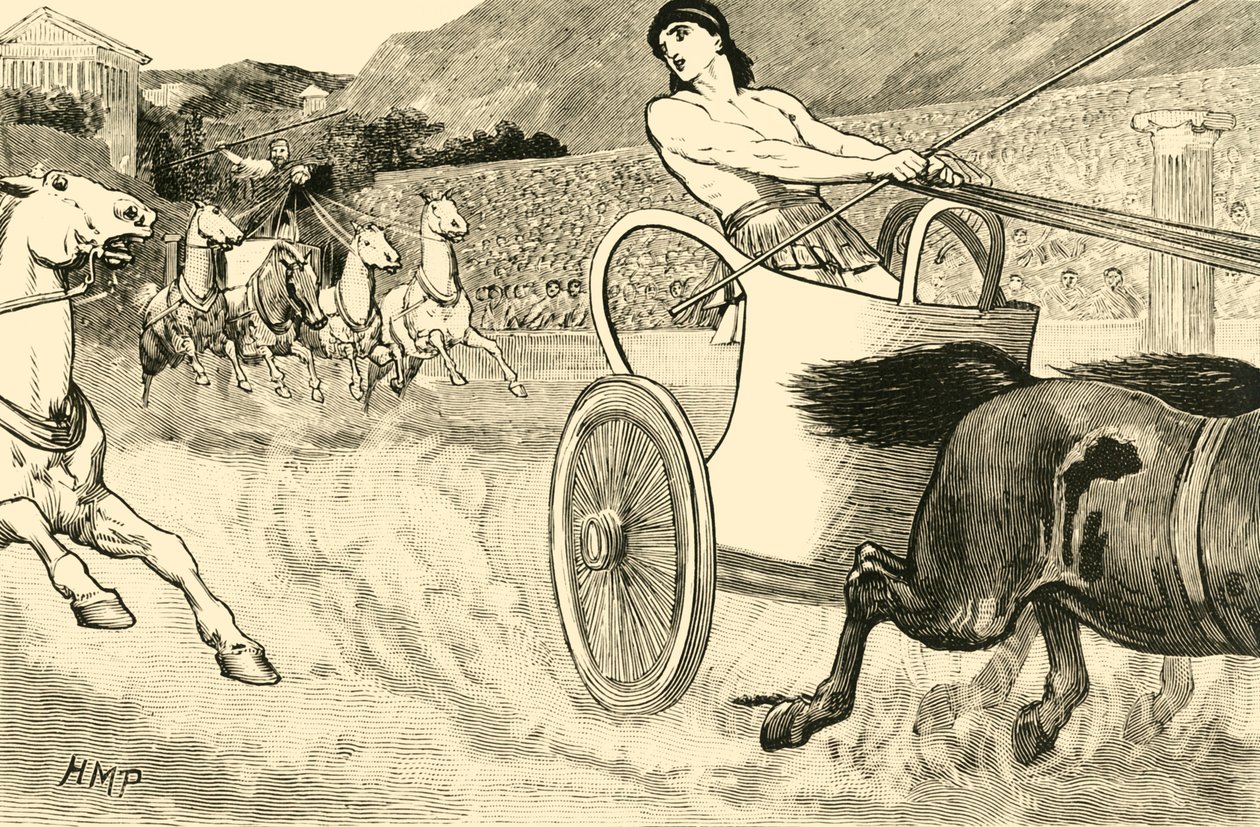 Clisthenes op de Olympische Spelen, 1890 door Unbekannt