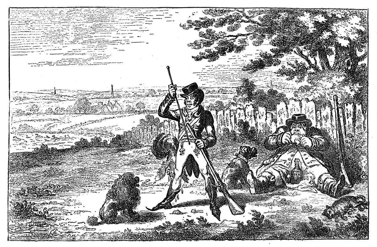 Cockney Sportlieden Herladen, 1800 door Unbekannt