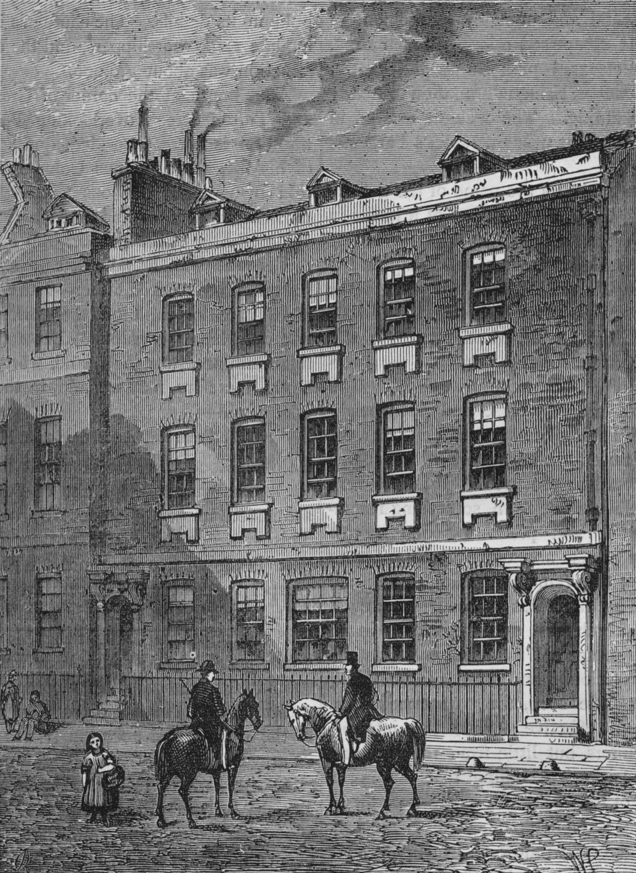 Huis van kolonel Blood, Westminster, Londen, ca. 1870-1878 door Unbekannt