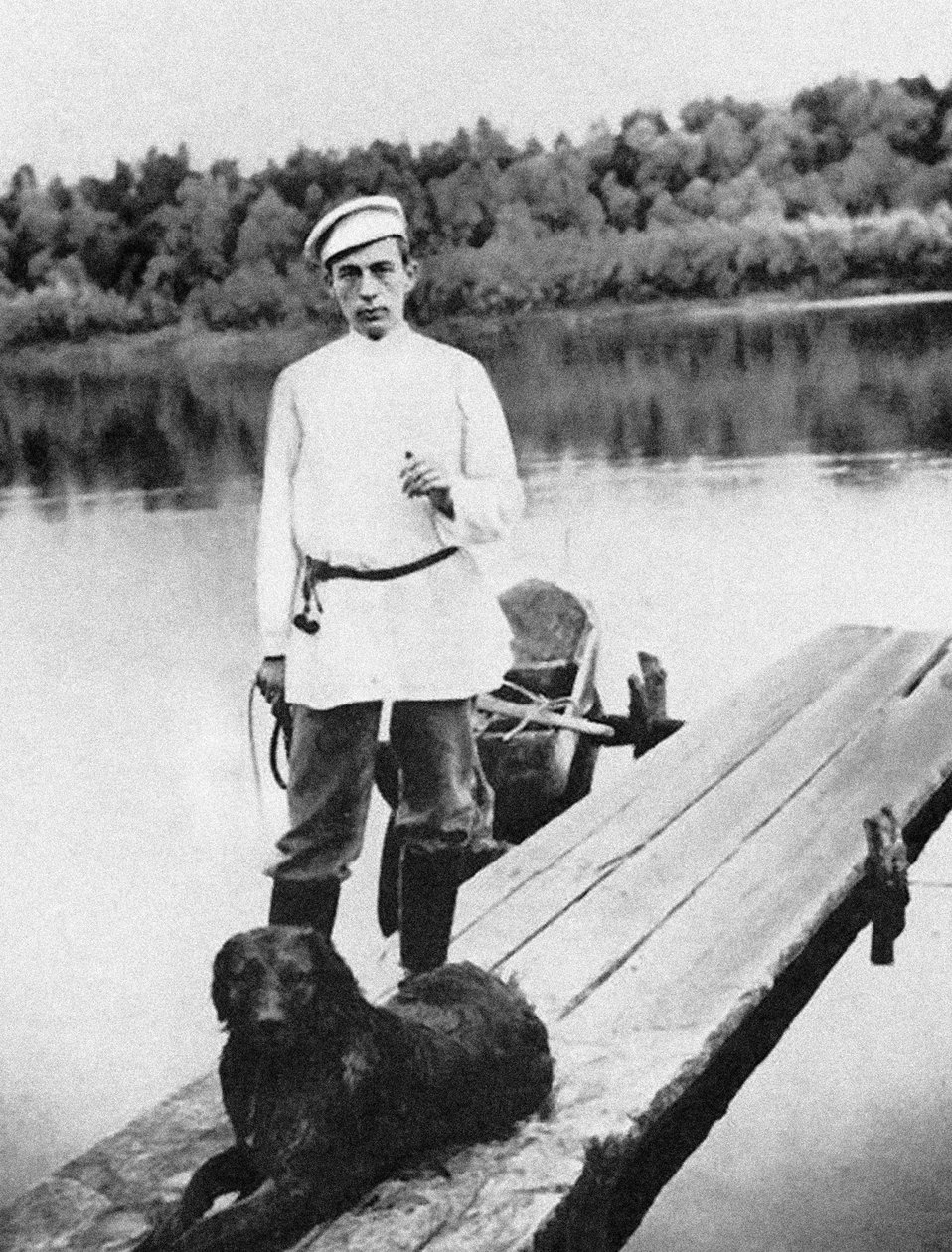 Componist Sergei Rachmaninov 1873-1943, 1895 door Unbekannt