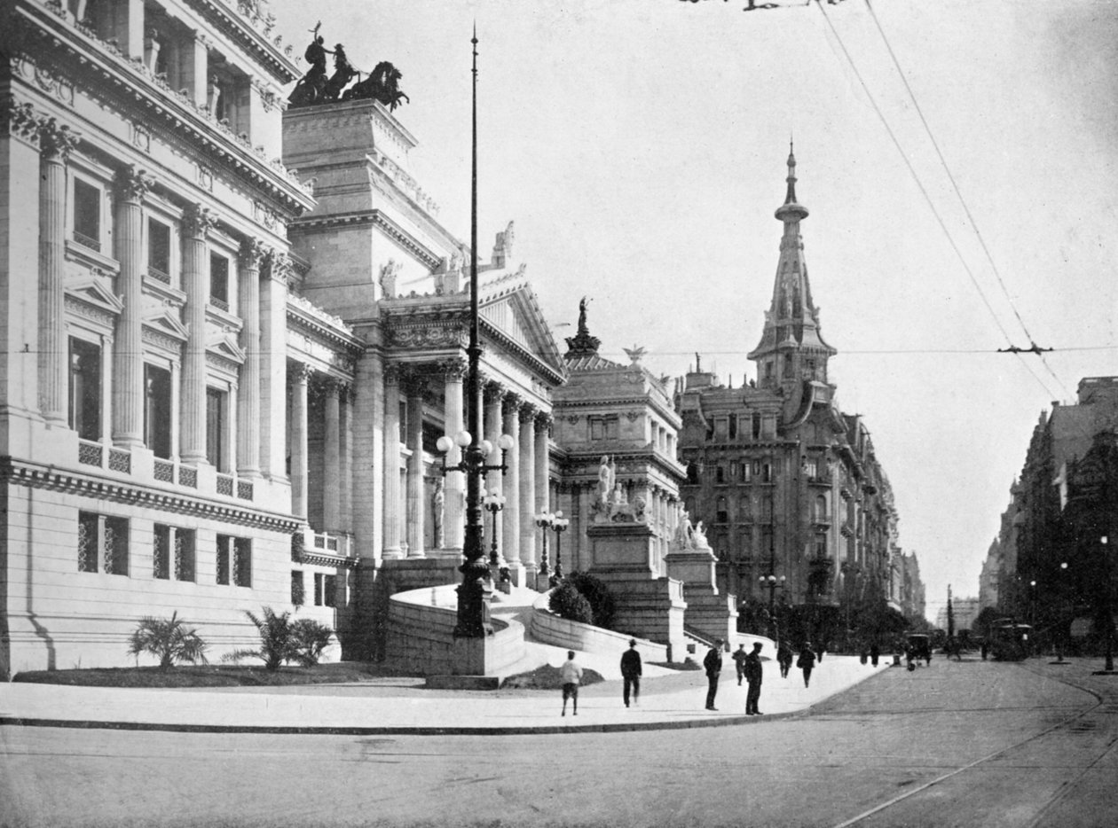 Congreshal en Avenida Callao, Buenos Aires, Argentinië door Unbekannt