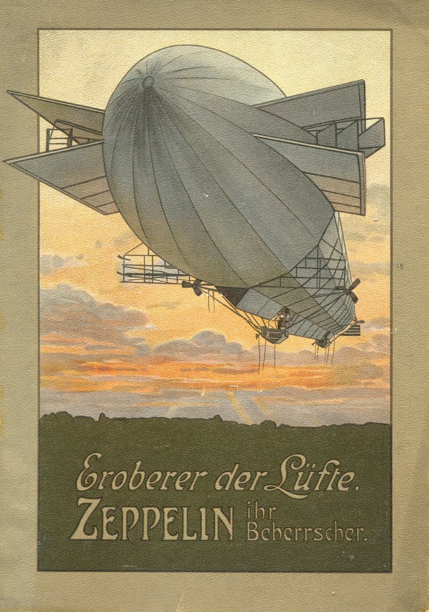 Veroveraar van de lucht. Zeppelin, 1916 door Unbekannt