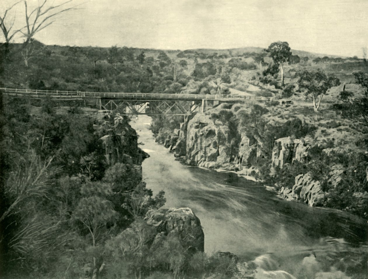 Corra Lynn, nabij Launceston, 1901 door Unbekannt