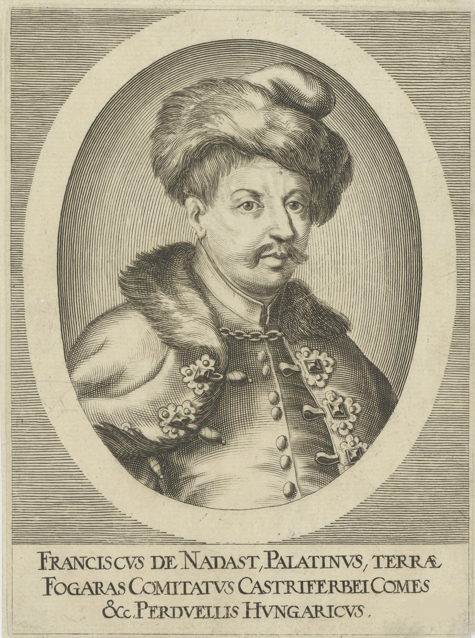 Graaf Ferenc Nádasdy 1625-1671 door Unbekannt