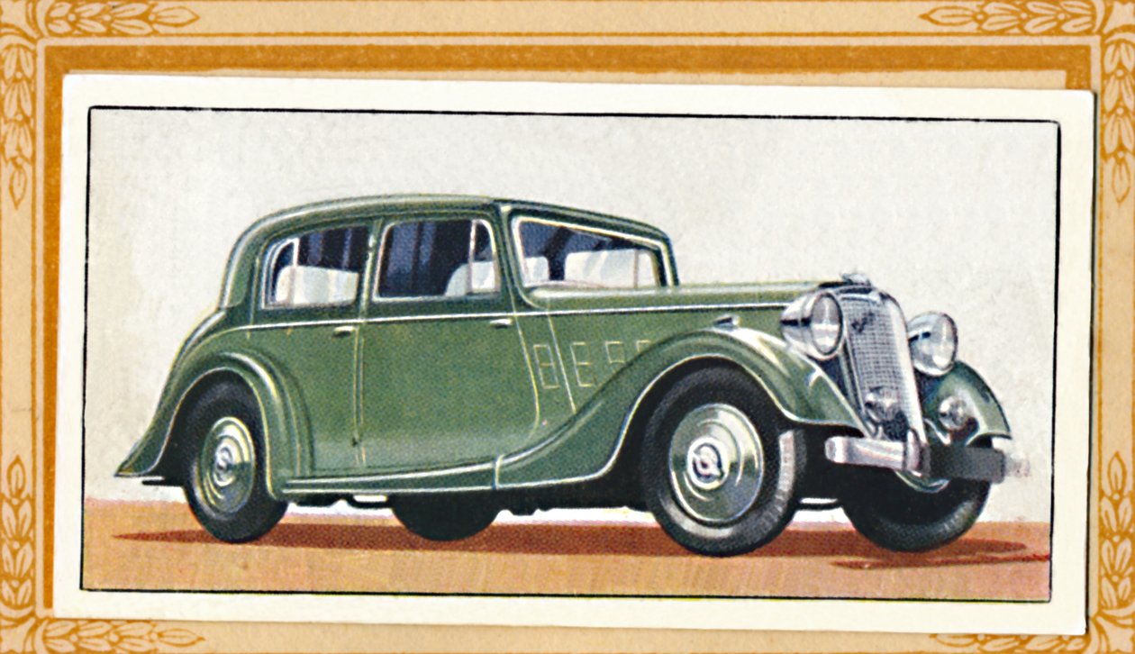 Crossley 10 Regis Saloon, ca. 1936 door Unbekannt