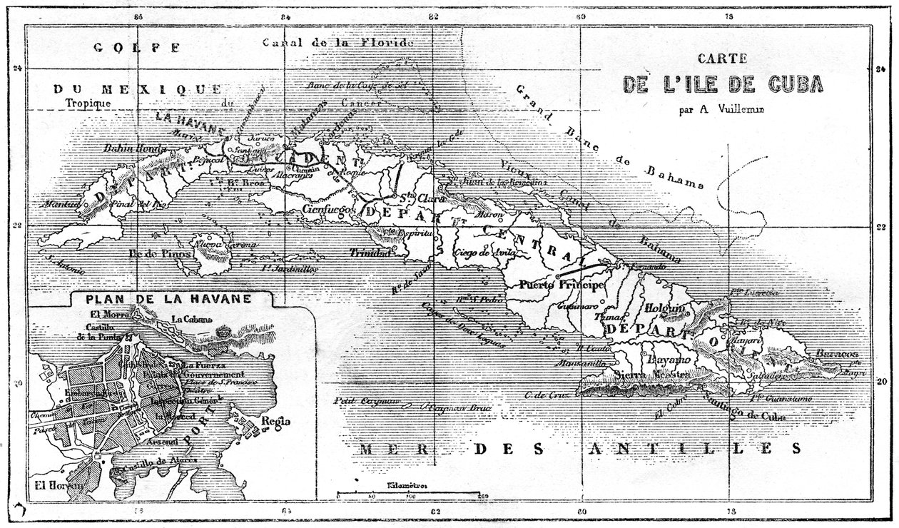 Cuba, 19e eeuw door Unbekannt