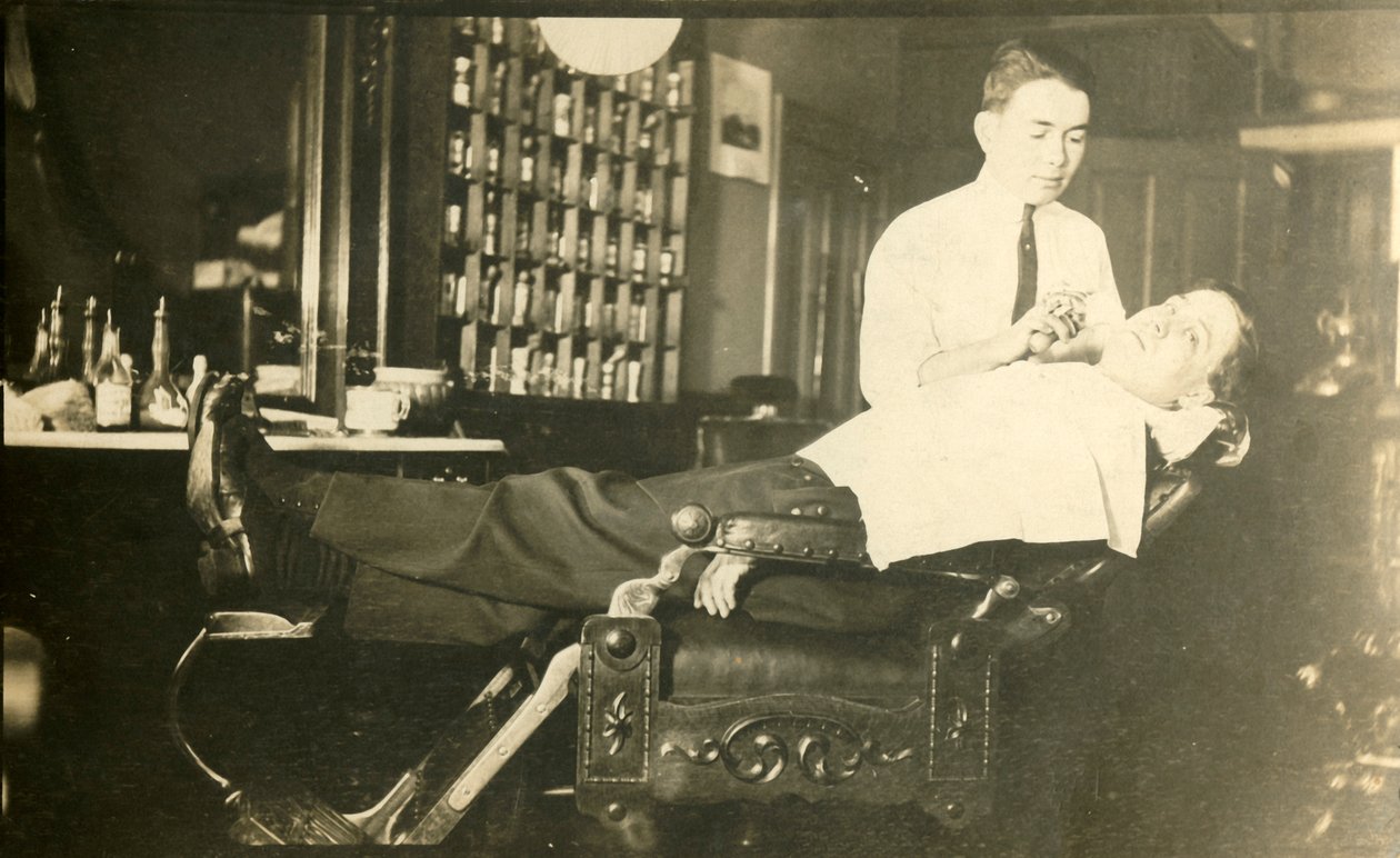 Cubaanse kapper, ca. 1930s door Unbekannt