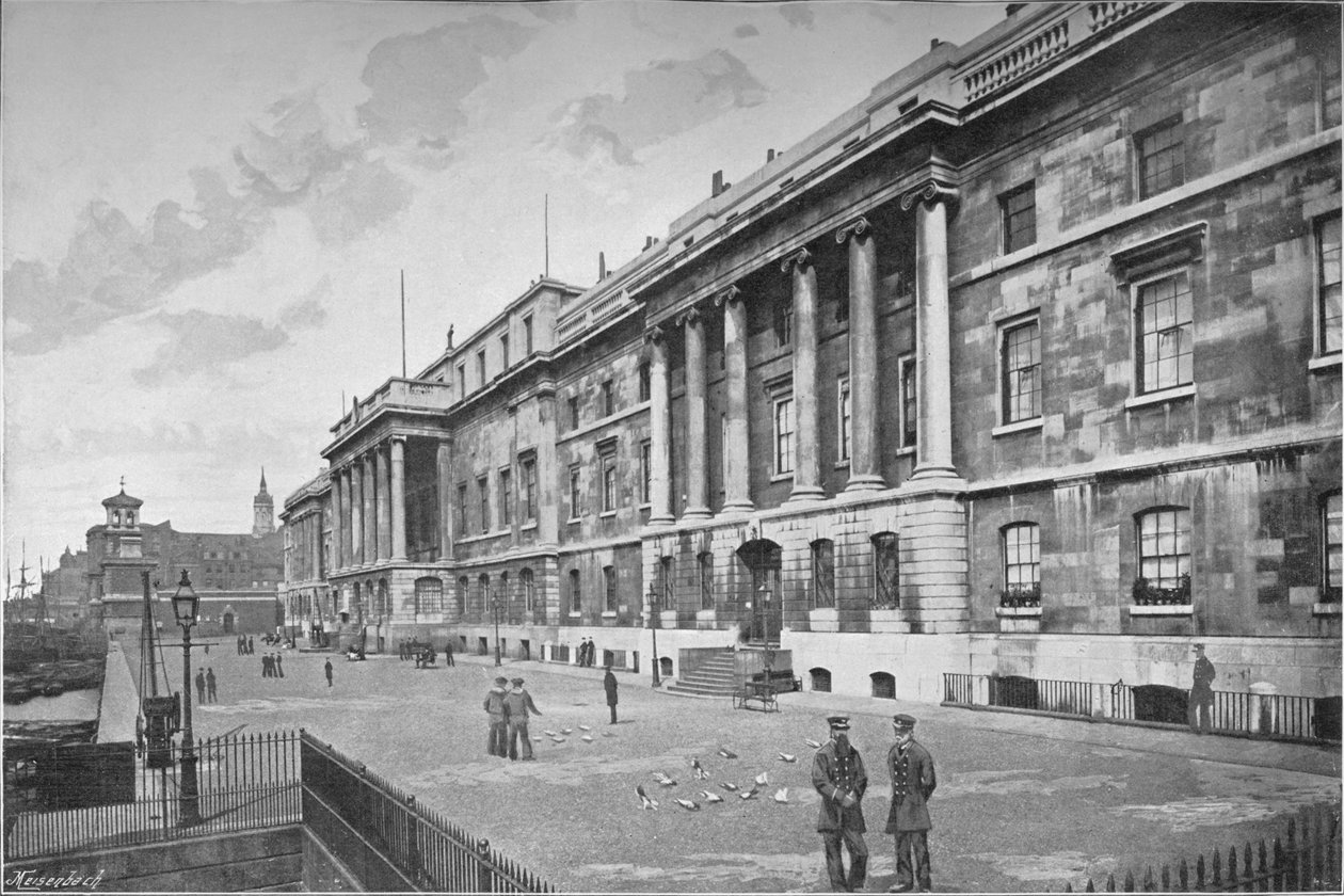 Douanehuis, City of London, 1911 door Unbekannt