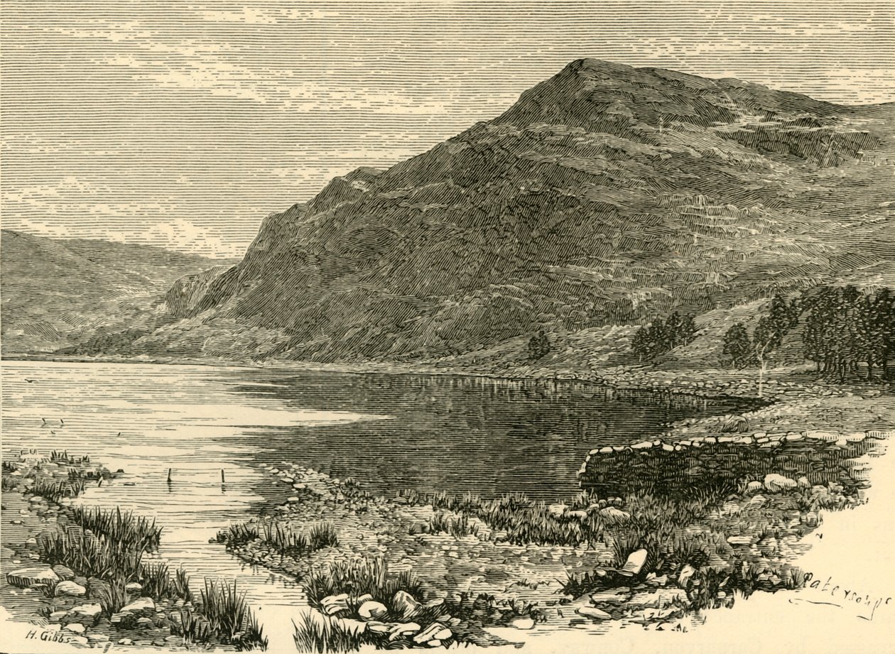 Cwm Buchan Meer en Craig-Y-Saith door Unbekannt