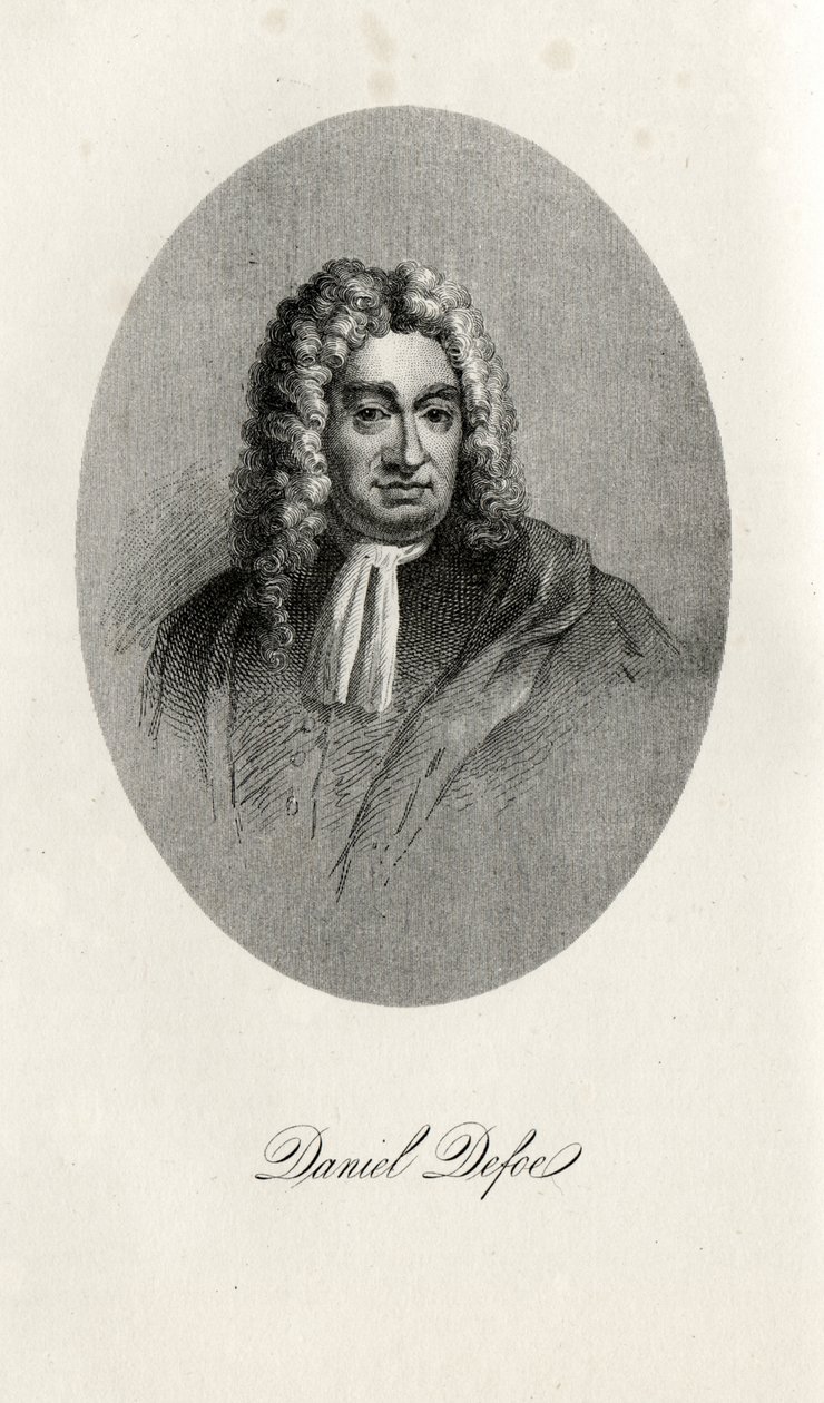 Daniel Defoe, 18e eeuw door Unbekannt
