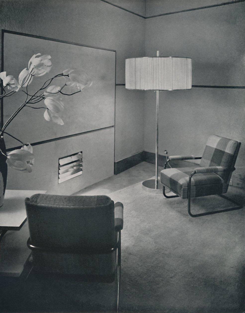 Debattenstudio in Broadcasting House, Londen, 1933 door Unbekannt
