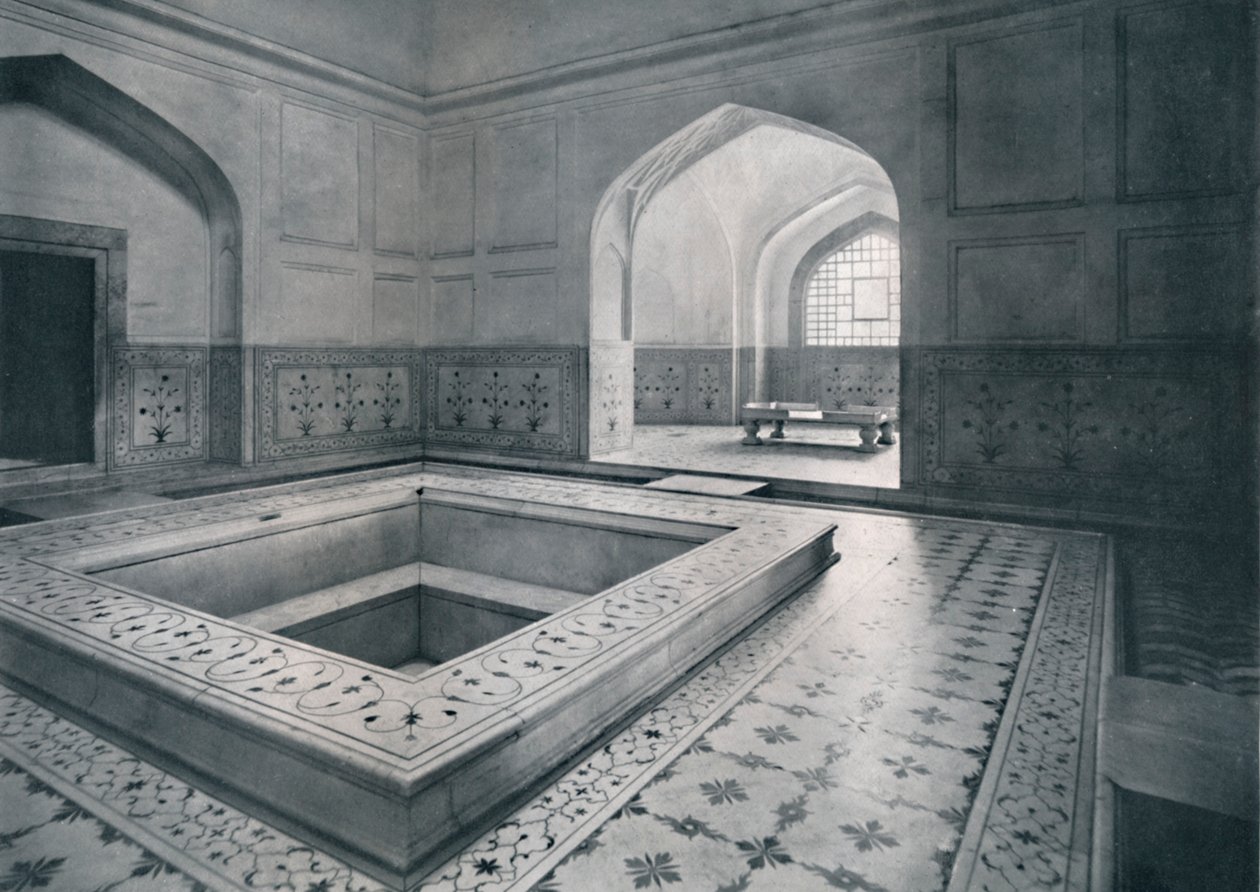 Delhi. Koninklijke baden in het paleis, ca. 1910 door Unbekannt