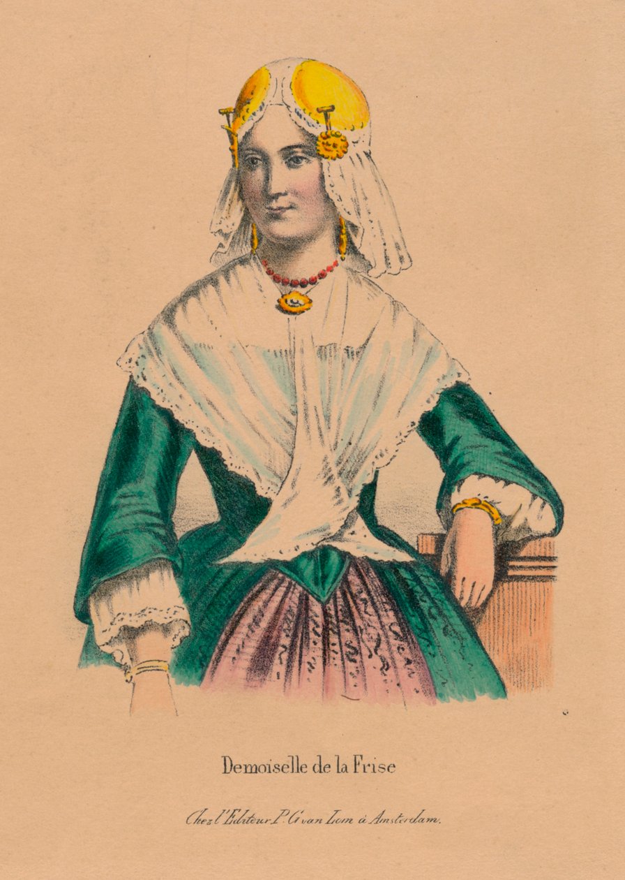 Demoiselle de la Frise, 1850s door Unbekannt