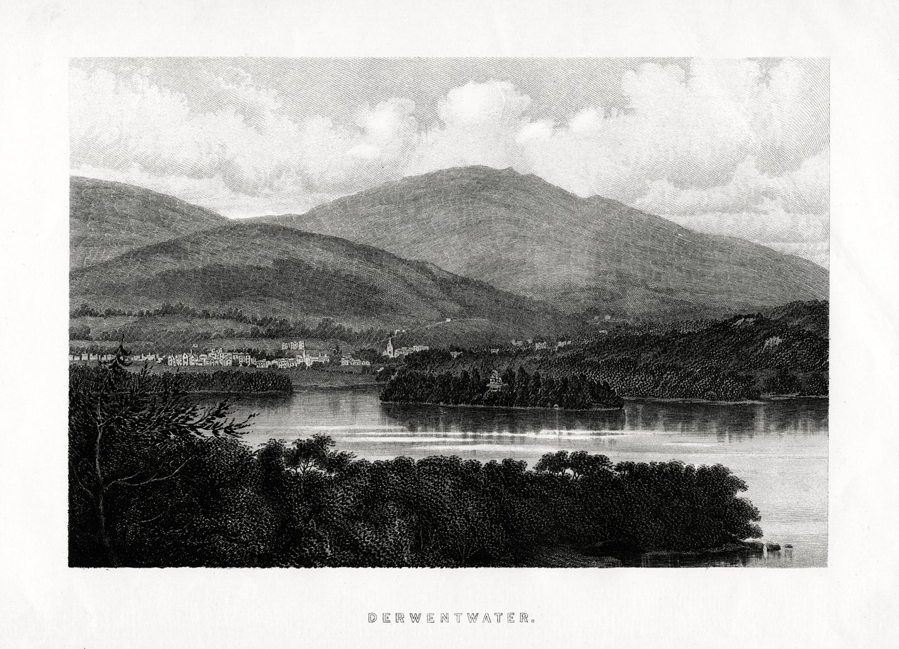 Derwentwater, Lake District, Cumbria door Unbekannt