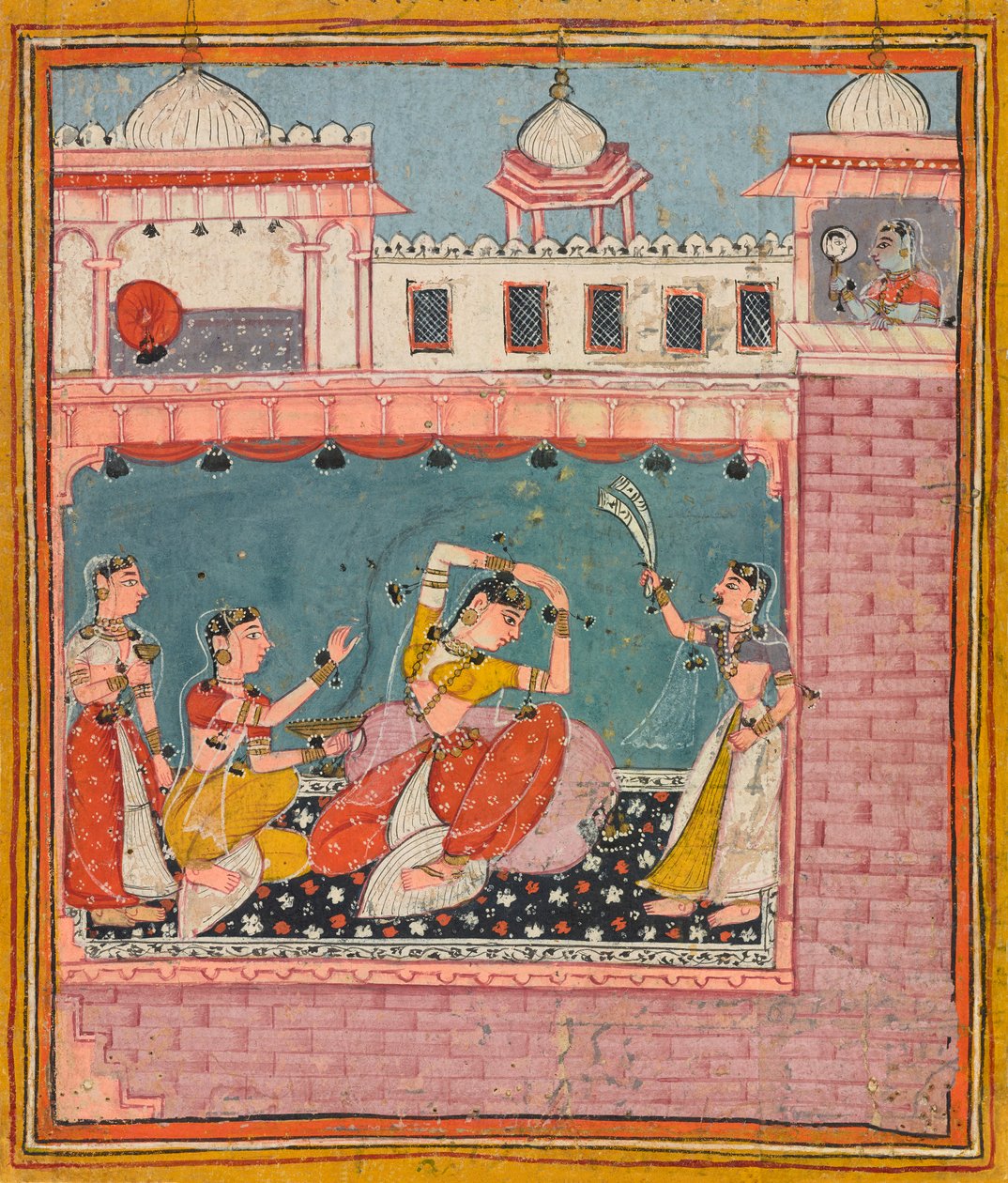 Desavarati Ragini, ca. 1630 door Unbekannt