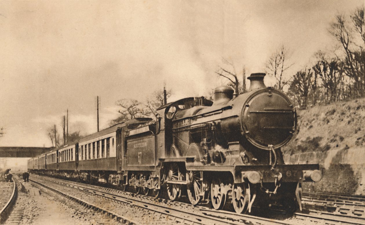 Down Continental Pullman Limited Express, ca. 1920s door Unbekannt