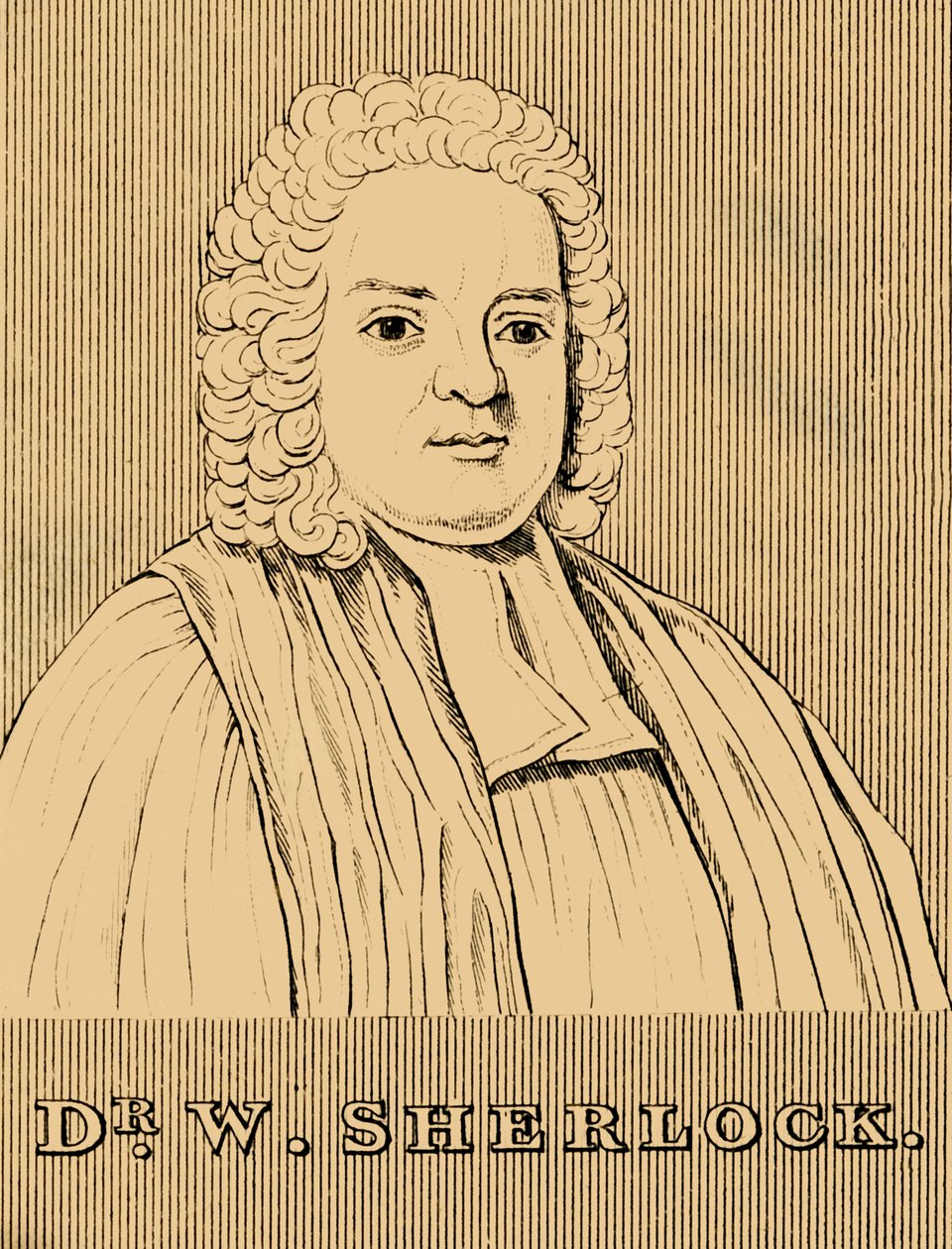 Dr W. Sherlock, ca. 1641-1707, 1830 door Unbekannt