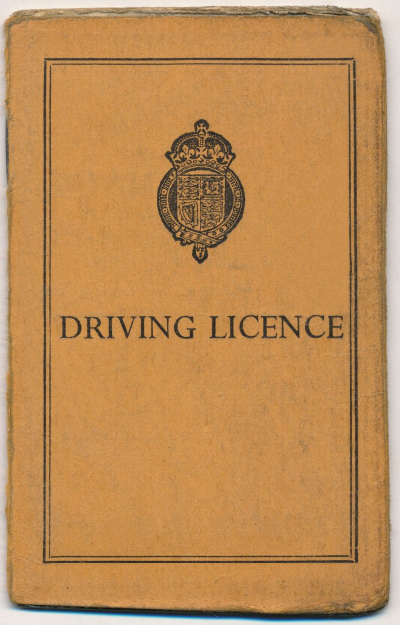 Rijbewijs, 1950 door Unbekannt