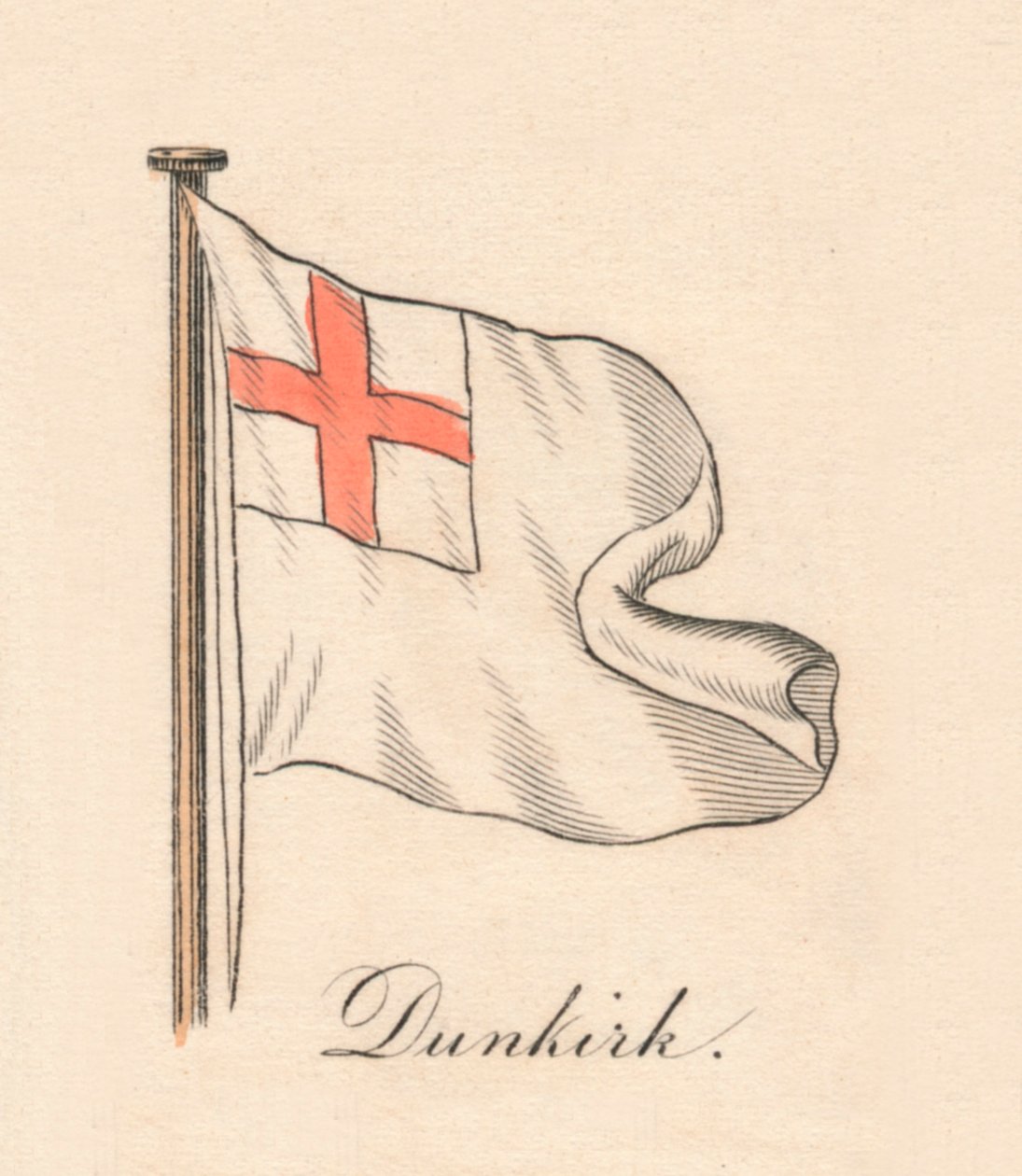 Duinkerken, 1838 door Unbekannt