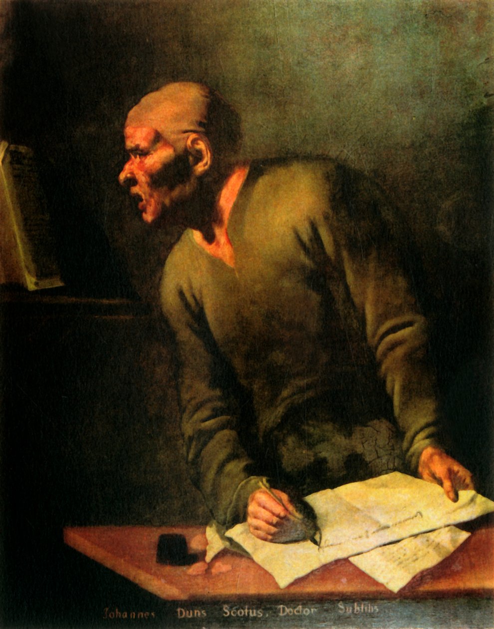 Duns Scotus, 17e eeuw, 1943 door Unbekannt