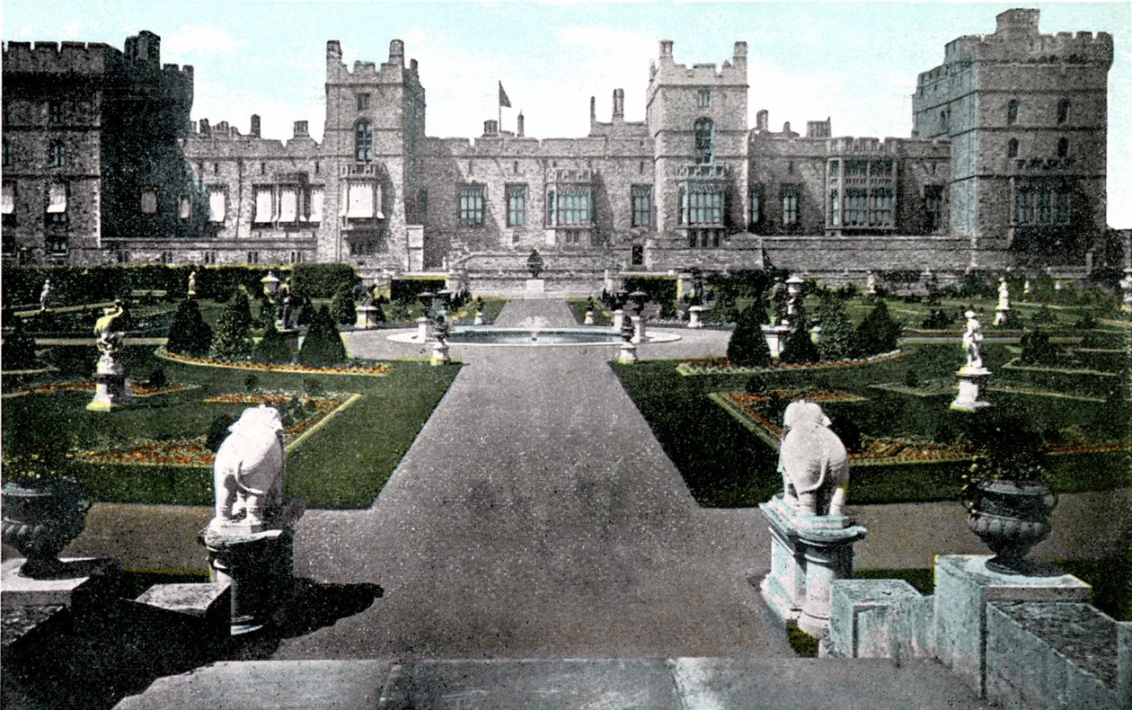 Oostterras, Windsor Castle, Berkshire, 20e eeuw door Unbekannt