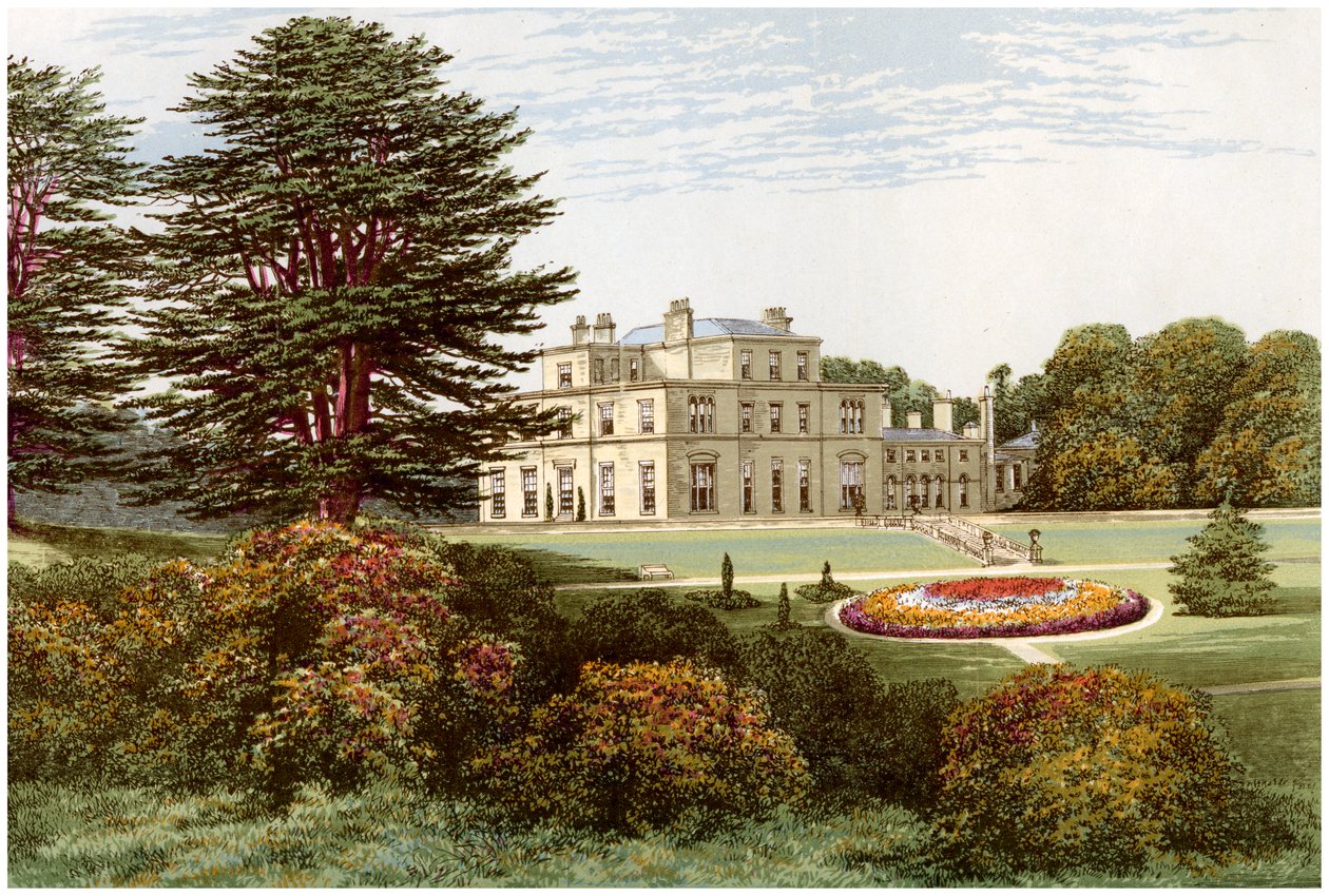 Eden Hall, Cumberland, huis van Baronet Musgrave, ca. 1880 door Unbekannt