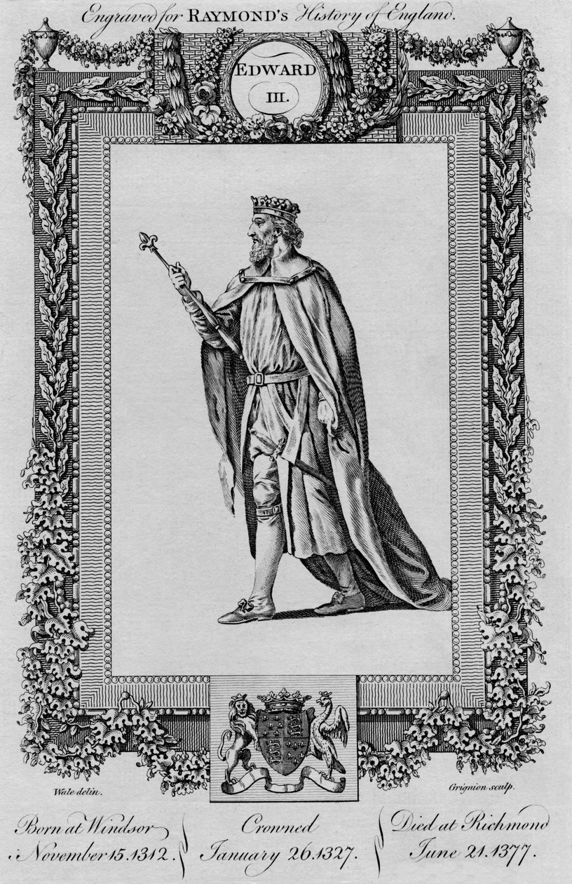 Edward III, ca. 1787 door Unbekannt