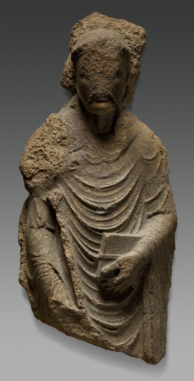 Beeld van een abt, ca. 1225 door Unbekannt