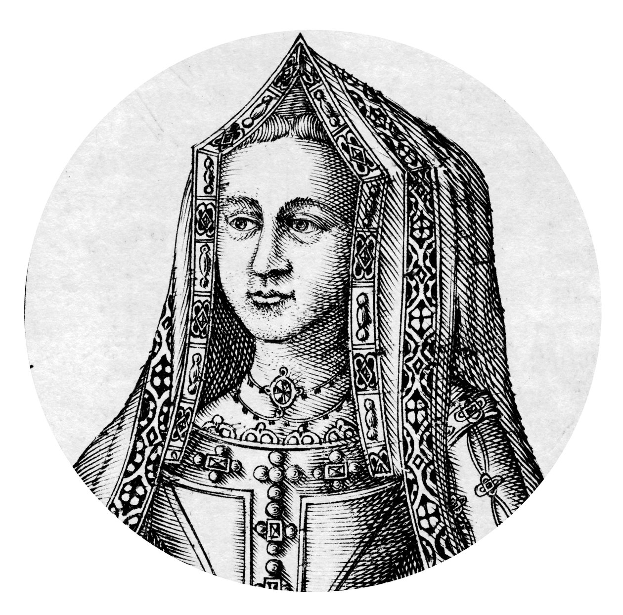 Elizabeth I, Koningin van Engeland en Ierland door Unbekannt