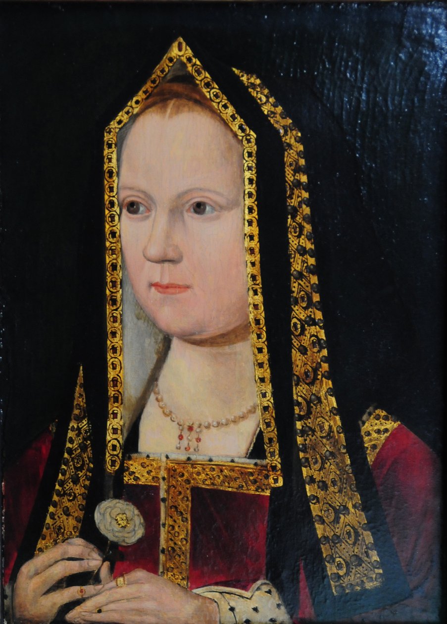 Elizabeth van York 1465-1503 door Unbekannt