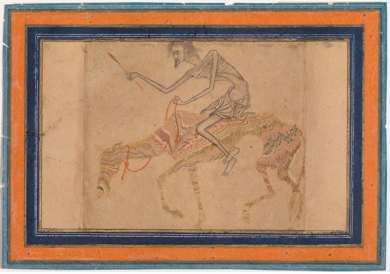 Uitgemergeld Paard en Ruiter, ca. 1625 door Unbekannt