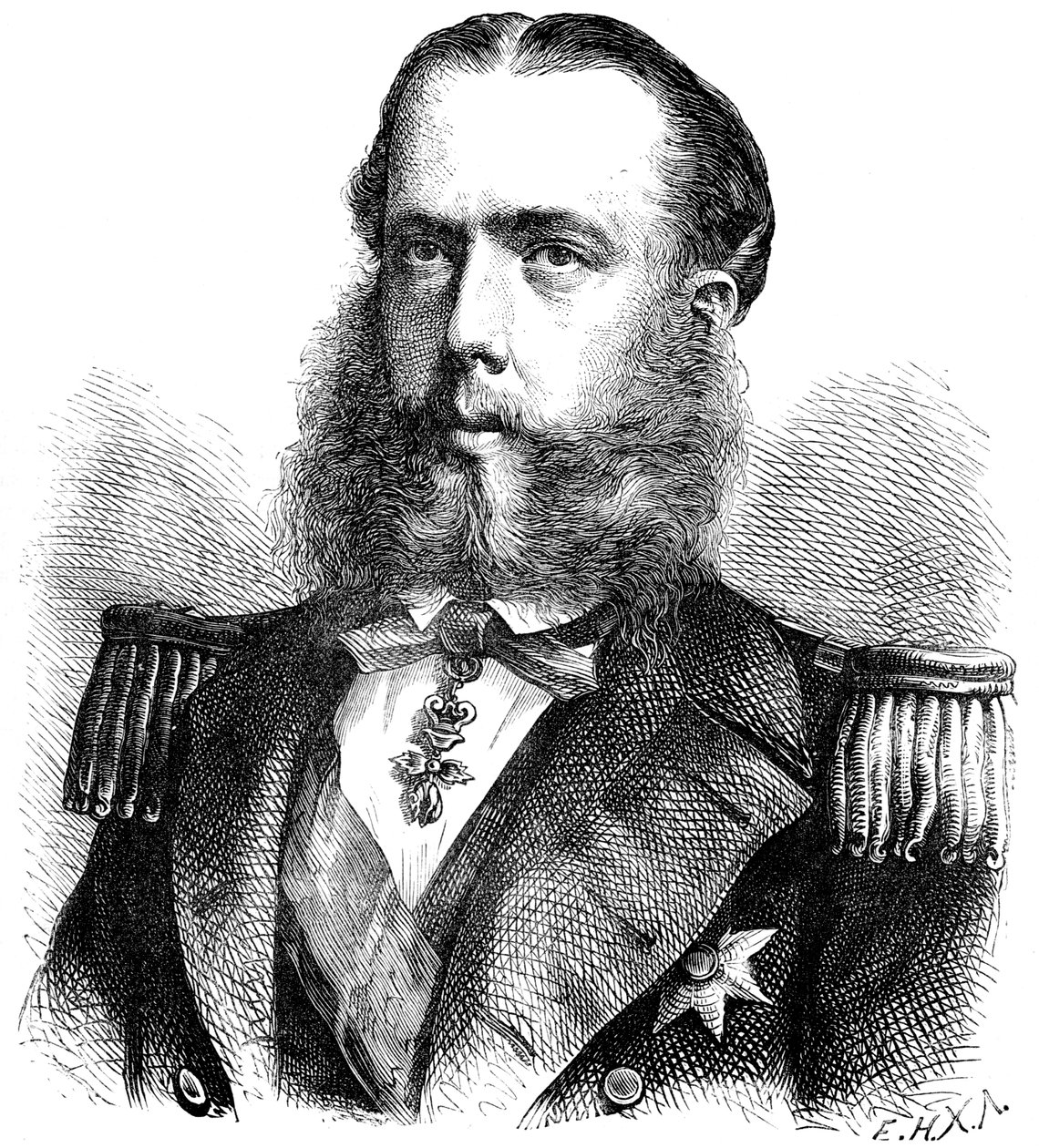 Keizer Maximiliaan van Mexico, ca. 1880 door Unbekannt