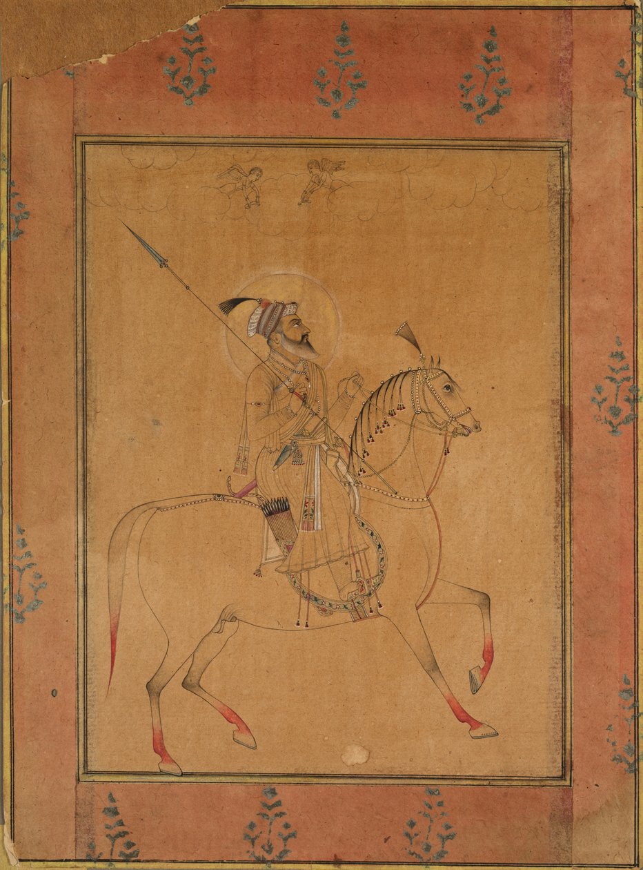 Keizer Shah Jahan, eind 17e eeuw door Unbekannt