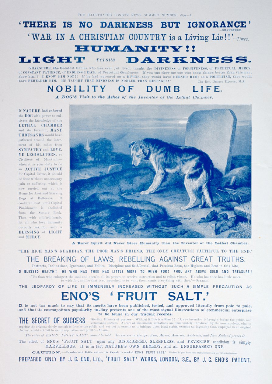 Enos Fruit Zout advertentie door Unbekannt