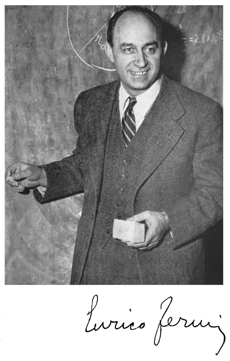 Enrico Fermi, Italiaans-Amerikaanse kernfysicus door Unbekannt