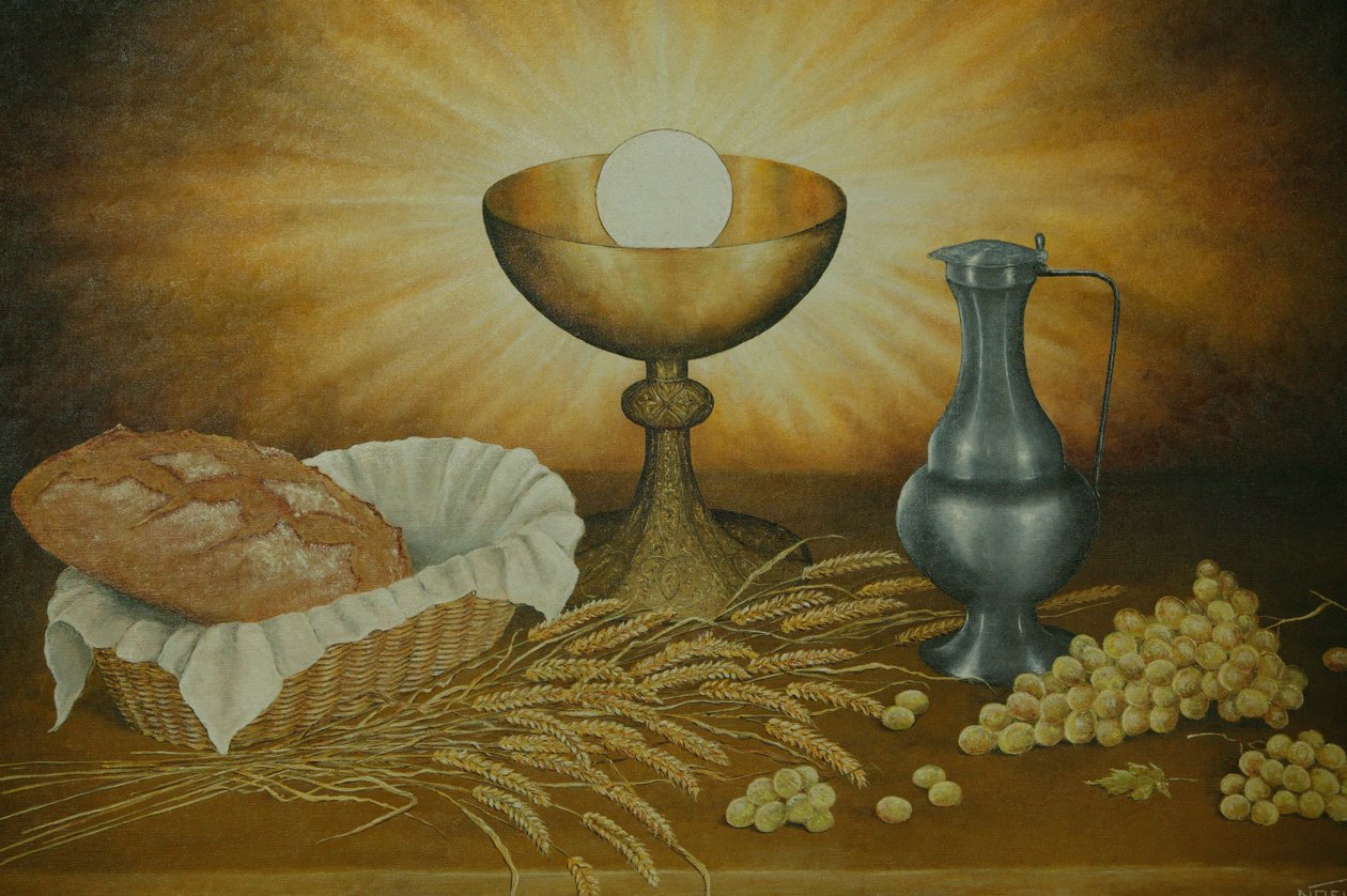 Eucharistie, Notre Dame de la Gorge, Frankrijk door Unbekannt