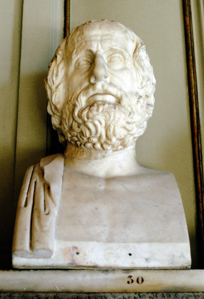 Euripides, oude Griekse tragedieschrijver door Unbekannt