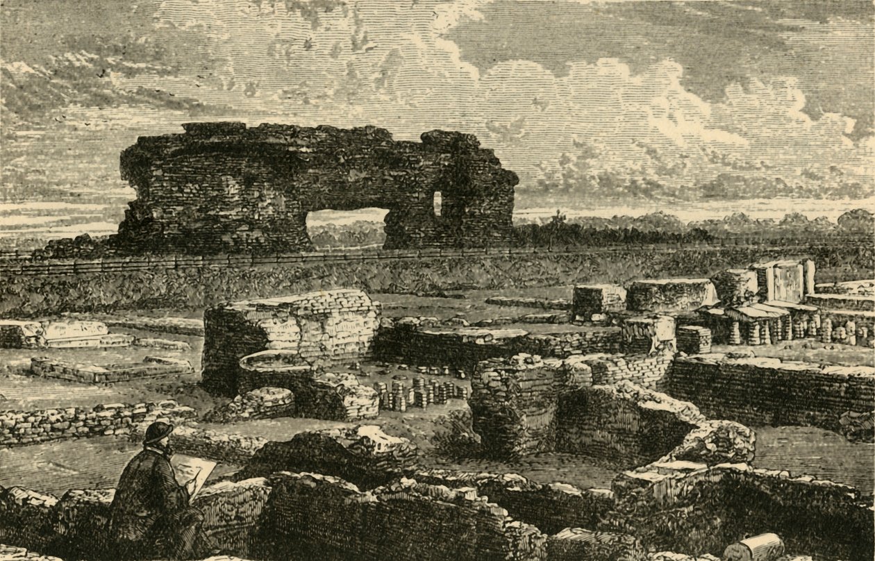 Opgravingen bij Uriconium, 1898 door Unbekannt