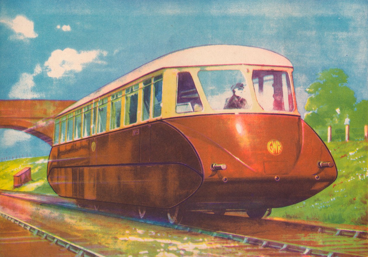 Express Diesel Motorwagen, G.W.R., 1940 door Unbekannt