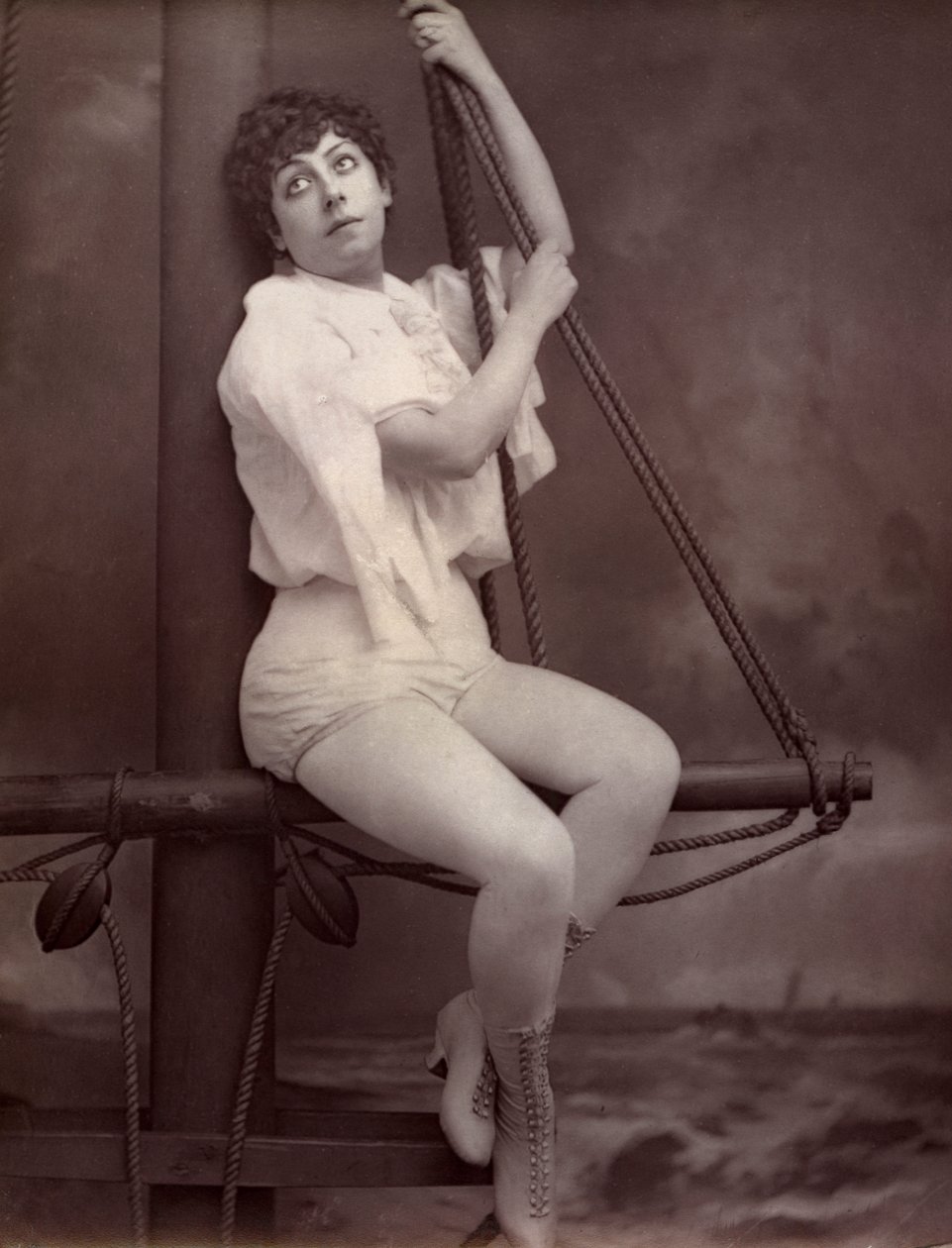 Fannie Leslie, Britse zangeres en actrice door Unbekannt